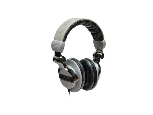 Ecko Plaid Gray EKU-FRC-PLDGRY 3.5mm Connector Circumaural Unlimited Force Over-the-Ear Headphone with Microphone