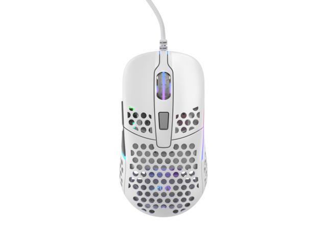 Xtrfy M42 Rgb White Wired Optical Ultra Light Gaming Mouse Newegg Com