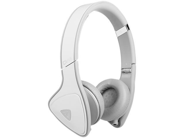 Monster DNA On Ear Headphones for iOS - White/Grey - (MH DNA ON WH LTGY CA)