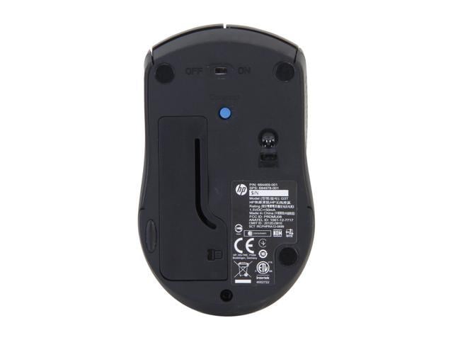X3000 H2C22AA#ABL Black Wireless Optical Mouse - Newegg.com