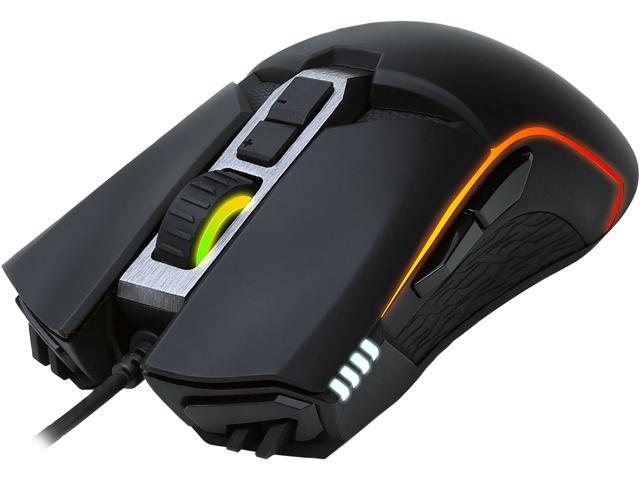 AORUS M5 Real 16000 DPI Optical Sensor, Ergonomic design, Adjustable Weight and Balance, RGB Fusion 2.0 Wired Gaming Mouse, Matte Black (GM-AORUS M5)