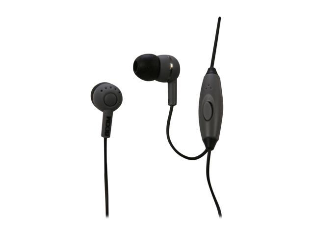 BOOM Gray LDSG 3.5mm Connector Canal Spoken Leader Headphone