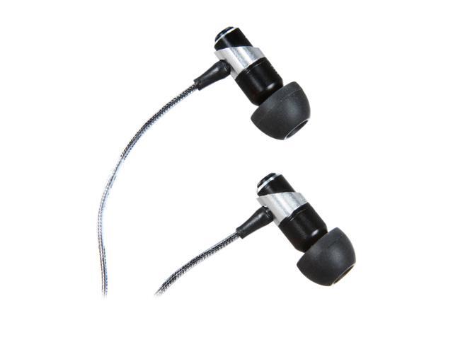 MEElectronics Black In-Ear 3.5mm Headphone w/Control Talk for iPhone / Galaxy S II / iPad (M21P)
