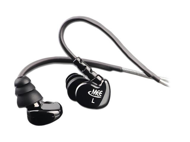Mee audio MEE-M6-BK 3.5mm Connector Earbud M6 Sports In-Ear Headphones (Black)