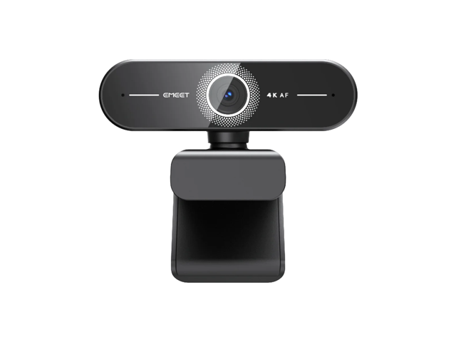 eMeet SmartCam C60E Ultra HD 4K/2K/1080P Webcam with Auto Focus - Black  EMC6EU-LD