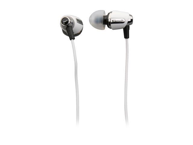 Klipsch Image S4i 3.5mm Connector Canal Premium Noise-Isolating Headset w/3-button Apple control, White