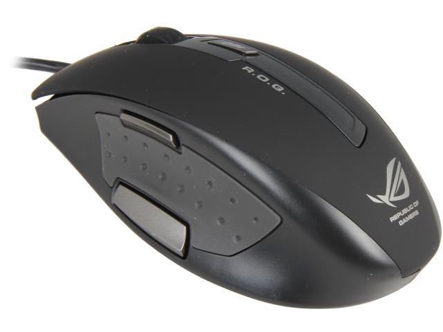 ASUS ROG GX850 90-XB2Y00MU00000- Black 1 x Wheel USB Wired Laser 5000 dpi Mouse