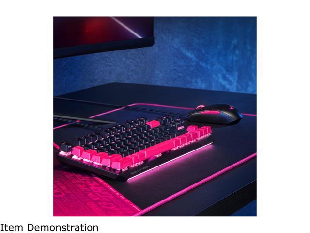 Asus Rog Strix Impact Ii Electro Punk 90mp01u0 Bmua00 Black Pink Wired Optical Gaming Mouse Newegg Com