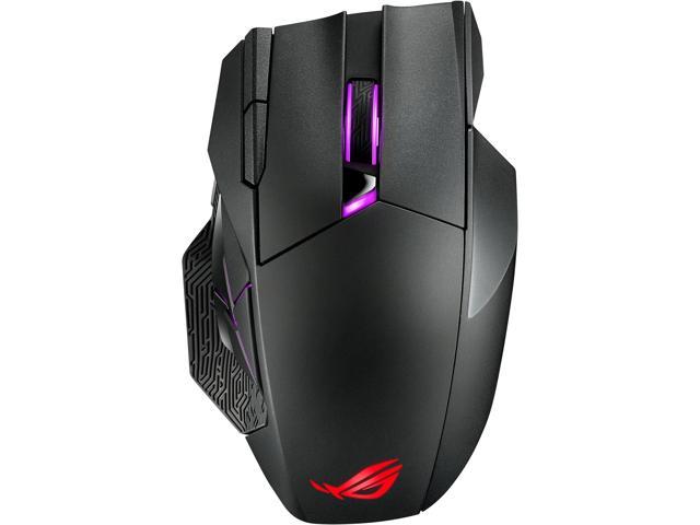 Extreme mixture grain ASUS ROG Spatha X Wireless Gaming Mouse (Magnetic Charging Stand, 12  Programmable Buttons, 19,000 DPI, Push-fit Hot Swap Switch Sockets, ROG  Micro Switches, ROG Paracord and Aura RGB lighting) - Newegg.com