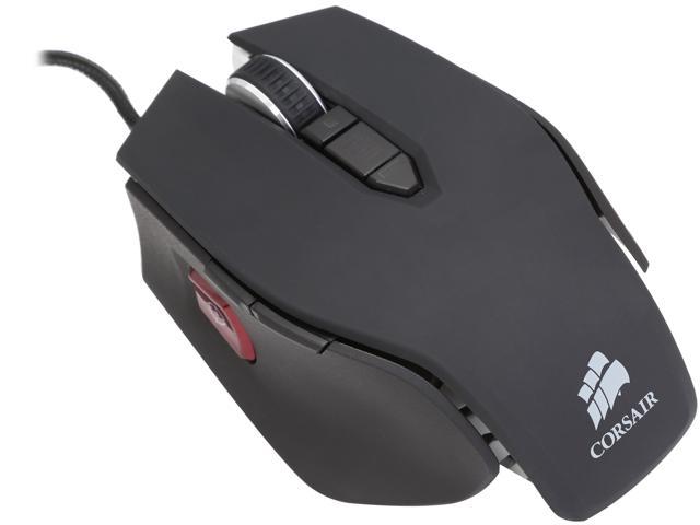 Corsair Certified CH-9000022-NA Vengeance M65 Gunmetal Black  8 Buttons 1 x Wheel USB Wired Laser 8200 dpi FPS Gaming Mouse
