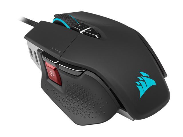  Corsair M65 RGB Ultra Tunable FPS Gaming Mouse Marksman 26,000  DPI Optical Sensor, Optical Switches, AXON Hyper-Processing Technology,  Sensor Fusion Control, Tunable Weight System - Black : Video Games