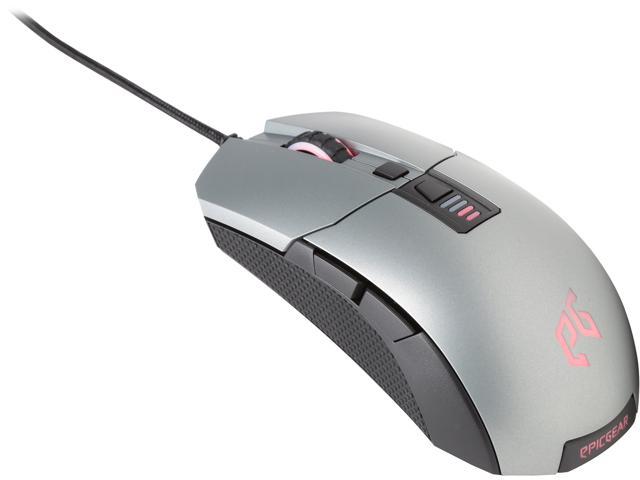 EpicGear MORPHA X EGMMX1-BGDAA Grey 7 Buttons 1 x Wheel USB Wired Laser 12000 dpi Gaming Mice