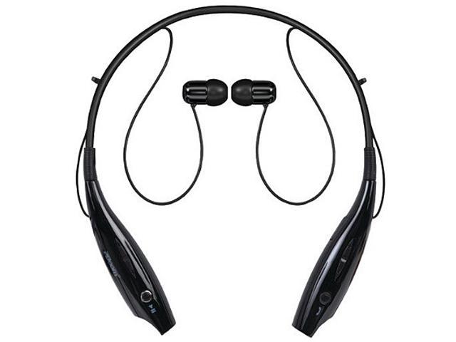 2Boom Black HPBT500K Transporter Bluetooth Neckband Earphones With ...