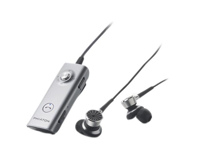 Phiaton Black PS 210 BTNC Bluetooth 3.0 Active Noise Cancelling Earphones