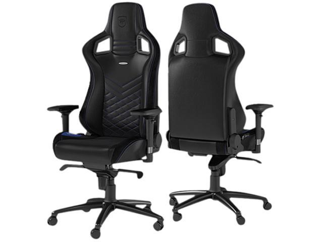 Noblechairs Epic PU Leather Gaming Chair - NBL-PU-BLU-002 - Black / Blue