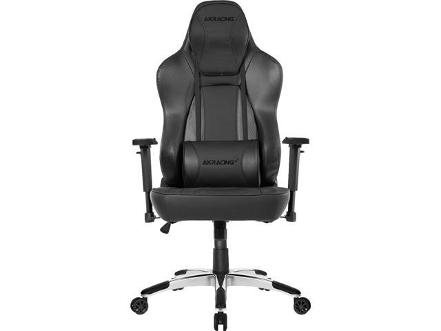 AKRacing Office Series Obsidian Office / Computer / Gaming Chair, 3D Adjustable Armrests, 180 Degrees Recline - Carbon Black (AK-OBSIDIAN)
