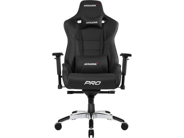 AKRacing Masters Series Pro Gaming Chair, 4D Adjustable Armrests, 180 Degrees Recline - Black (AK-PRO-BK)