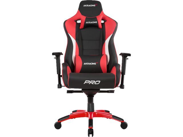 AKRacing Series Pro Gaming Chair, Adjustable Armrests, 180 Degrees Recline - Red (AK-PRO-RD) Newegg.com