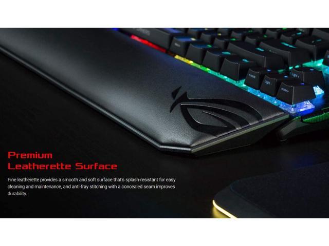 ASUS AC01 ROG Gaming Wrist - Smooth Leatherette Surface with Foam ...