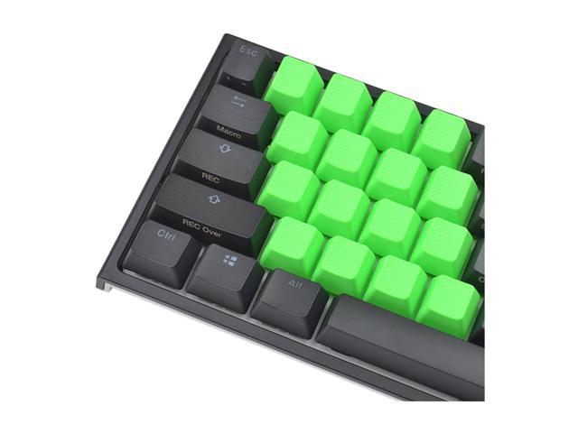 grey rubber keycaps