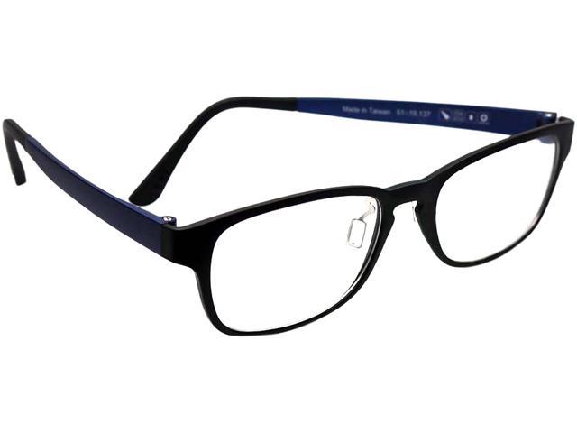 HornetTek Archgon Anti Blue-Light Glasses Black and Blue Frame