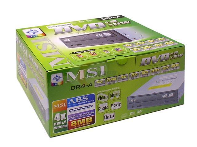 MSI DVD Burner Black IDE Model DR4-A BLACK - Newegg.ca