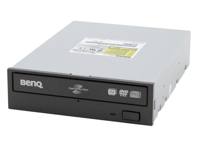 BenQ Black 16X DVD+R 4X DVD+RW 2.4X DVD+R DL 8X DVD-R 4X DVD-RW 16X DVD-ROM 40X CD-R 24X CD-RW 40X CD-ROM 2M Cache E-IDE/ATAPI DVD Burner with LightScribe Technology - OEM