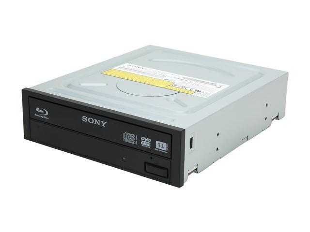 SONY Black 12X BD-R 2X BD-RE 8X DVD+R 5X DVD-RAM 8X BD-ROM 8MB Cache SATA Blu-ray Burner BWU-500S