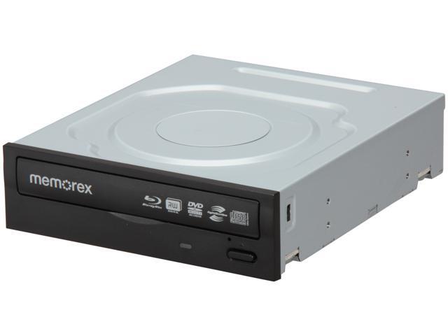 Memorex Black 12X BD-R SATA Internal Blu-ray Burner 98681 LightScribe ...