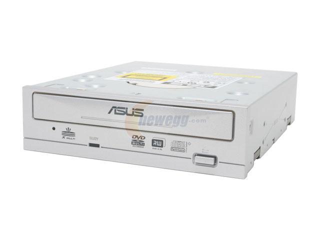 ASUS Silver 16X DVD+R 8X DVD+RW 8X DVD+R DL 16X DVD-R 6X DVD-RW 5X DVD-RAM 16X DVD-ROM 40X CD-R 32X CD-RW 40X CD-ROM 2M Cache E-IDE/ATAPI DVD Burner