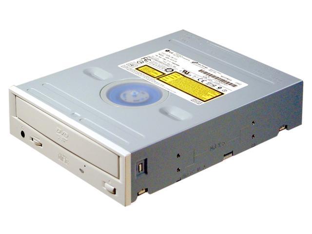 LG Beige 16X DVD-ROM 48X CD-ROM IDE DVD-ROM Drive Model GDR-8161B/8162B - OEM