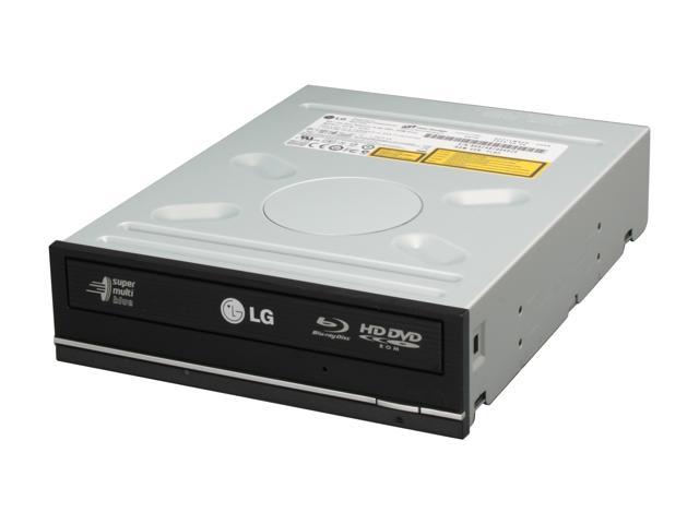 LG Black 6X BD-R 2X BD-RE 16X DVD+R 6X BD-ROM 4MB Cache SATA Internal Blu-ray Burner 6X Blu-ray Disc Burner & HD DVD-ROM Drive Model GGW-H20L - OEM