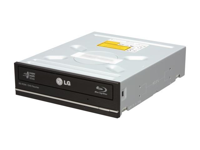 LG Black 12X BD-ROM 16X DVD-ROM 48X CD-ROM SATA Internal Blu-ray Drive Model UH12LS28 OEM LightScribe Support - OEM