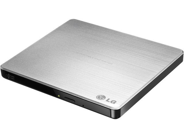 LG Ultra Slim External DVDRW With Mac & Surface Compatible Model GP60NS50