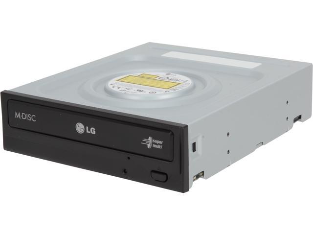 LG Internal Super Multi Drive 24X DVD+R 8X DVD+RW 8X DVD+R DL 24X DVD-R 6X DVD-RW 16X DVD-ROM 48X CD-R 24X CD-RW 48X CD-ROM SATA Model GH24NSB0B