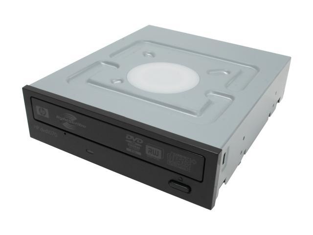 HP 20X DVD±R DVD Burner with LightScribe 20X DVD+R 8X DVD+RW 8X DVD+R DL 20X DVD-R 6X DVD-RW 16X DVD-ROM 48X CD-R 32X CD-RW 48X CD-ROM Black SATA Model DVD1070i LightScribe Support