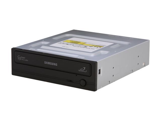 SAMSUNG Internal DVD Writer 22X DVD+R 8X DVD+RW 8X DVD+R DL 22X DVD-R 6X DVD-RW 16X DVD-ROM 48X CD-R 24X CD-RW 48X CD-ROM Black SATA Model SH-222BB/RSBS