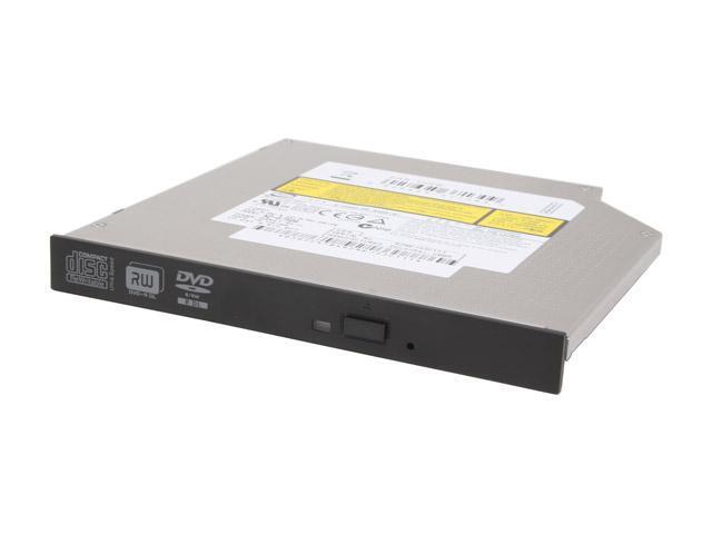 NEC Black 8X DVD+R 8X DVD+RW 4X DVD+R DL 8X DVD-R 6X DVD-RW 8X DVD-ROM 24X CD-R 24X CD-RW 24X CD-ROM 2M Cache IDE/ATAPI Slim DVD Burner - OEM