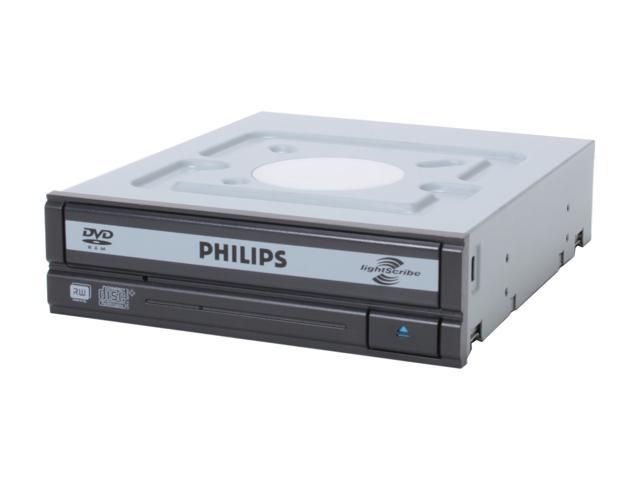 PHILIPS 20X DVD±R DVD Burner with LightScribe 20X DVD+R 8X DVD+RW 8X DVD+R DL 20X DVD-R 6X DVD-RW 16X DVD-ROM 48X CD-R 24X CD-RW 48X CD-ROM 2-Tone SATA Model SPD6104BD LightScribe Support