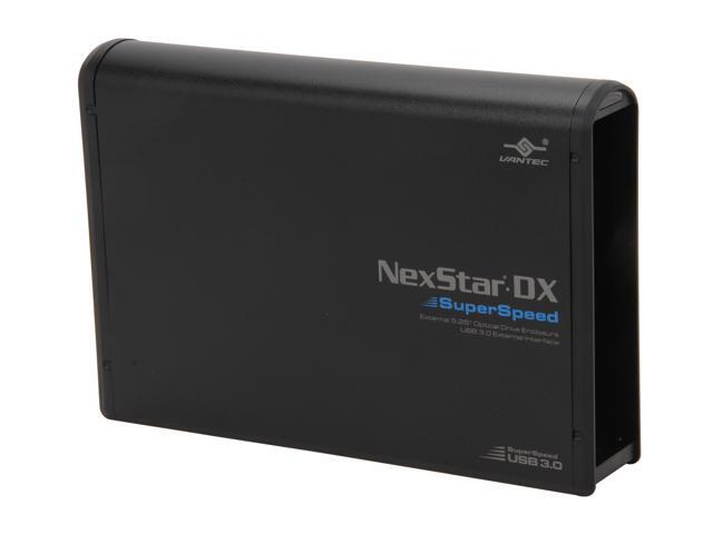 VANTEC ST-530S3-BK Aluminum 5.25" SATA USB 3.0 External 5.25" Optical Drive Enclosure USB 3.0 External Interface