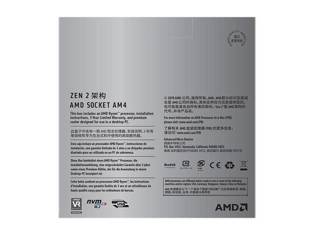 AMD RYZEN 5 3500X 6Core 3.6 GHz (Turbo) Desktop Processor  Newegg.com