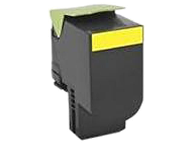 Lexmark 70C0HYG High Yield Return Program Toner Cartridge - Yellow ...