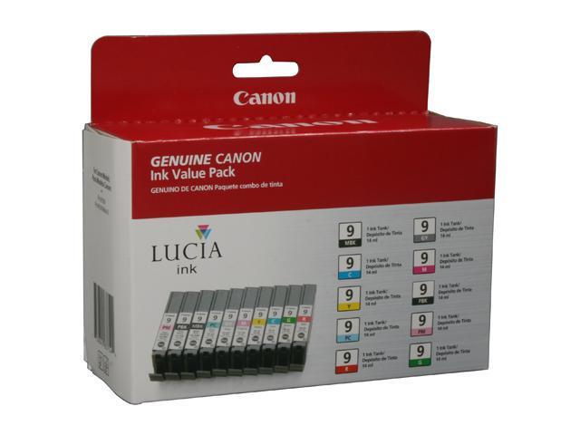 20 PK PGI-9 Black & Color Combo Ink Cartridge for Canon PIXMA Pro9500 Mark II