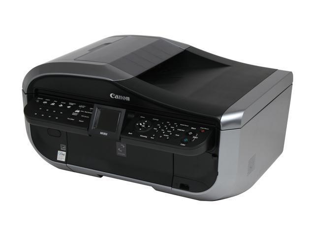 Canon PIXMA MX850 2436B002 Up to 31 ppm Black Print Speed 9600 x 2400 dpi Color Print Quality Ethernet (RJ-45) / USB InkJet MFC / All-In-One Color Printer