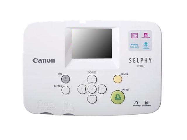 Canon SELPHY CP760 2565B001 Photo Color Printer Inkjet Printers - Newegg.com