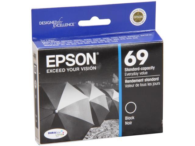 Photo 1 of Epson T69 Black Standard Yield Ink Cartridge