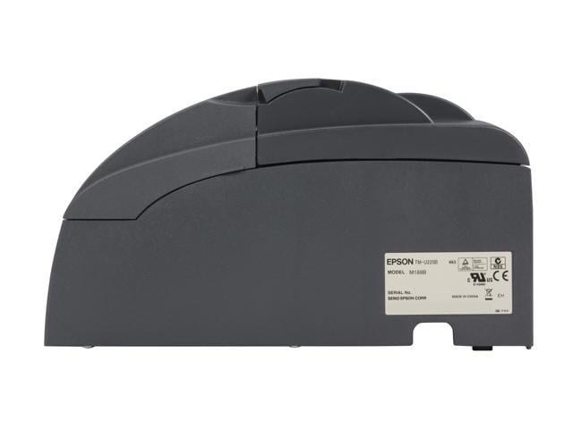 Epson Tm U220b Receiptkitchen Impact Printer With Auto Cutter Dark Gray C31c514653 Neweggca 6543