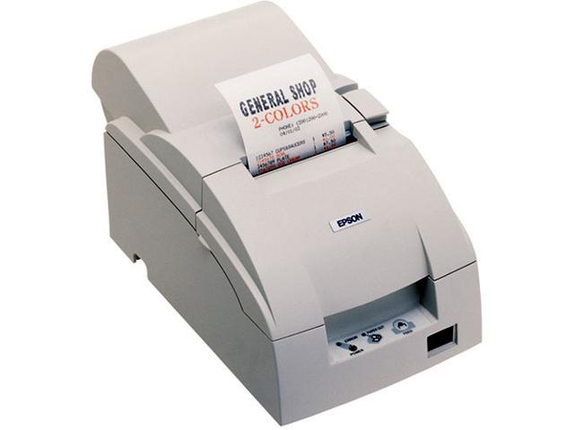 Epson TM-U220D Impact Dot Matrix Color Receipt Printer – Cool White - C31C515603