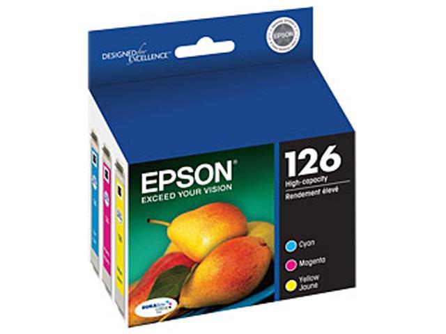 EPSON 126 (T126520) High-capacity ink Cartridge Multi-pack (Cyan, Magenta, Yellow)