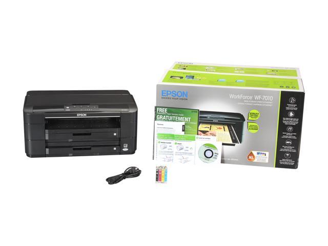 Epson Workforce Wf 7010 Ethernet Rj 45 Usb Inkjet Large Format Color Printer 2161